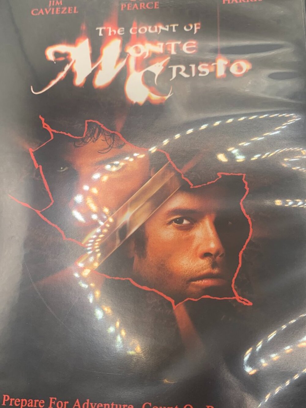 The Count of Monte Cristo DVD 2002 ( Jim Caviezel)